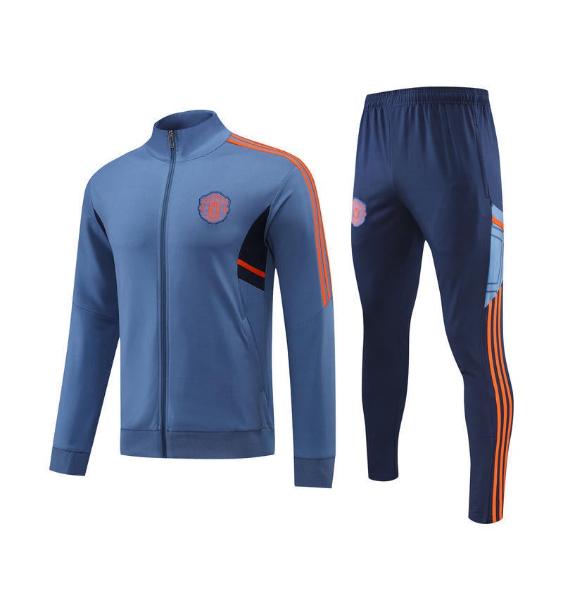 Manchester United Football Club Training Uniform Long-Sleeved Jacket Full Zip Adult Suit Appearance Uniform - Image 1